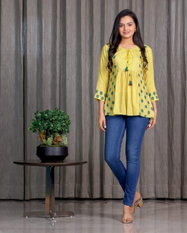 Tree Of Life - Daffodil Yellow Top