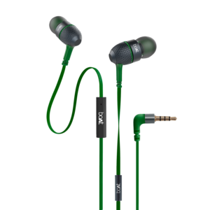 Bassheads 228 | Wired Earphones With Poweful 0Mm Driver, Passive Noise Cancellation, Polished Metal Design