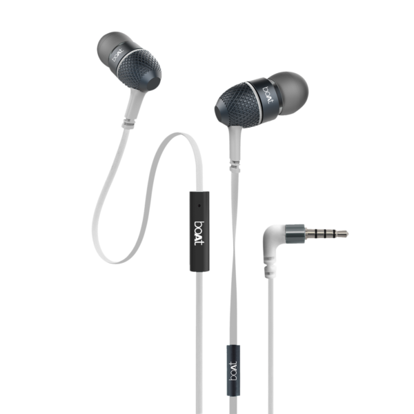 Bassheads 225 | Wired Earphone Having 0Mm Driver, Passive Noise Cancellation, Polished Metal Design, Hands-Free Communication