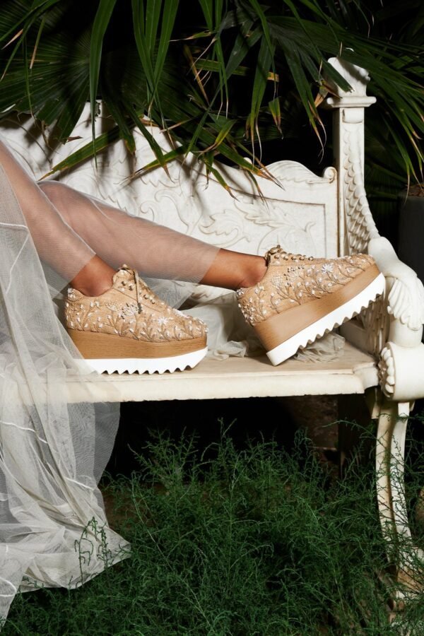 Dandelion Wedge Sneakers