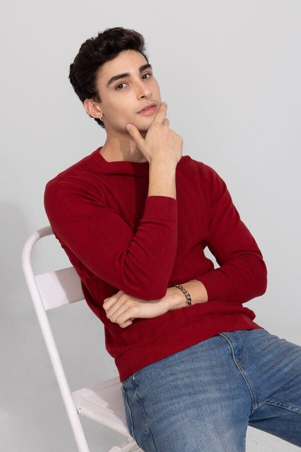 Zestos Red Sweater