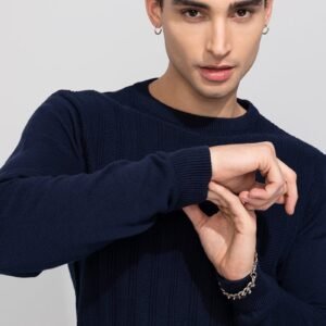 Zestos Navy Sweater