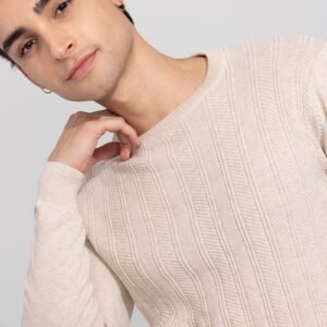 Zestos Cream Sweater