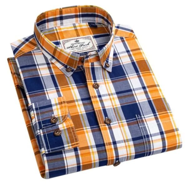 Men's Premium Cotton Check Shirt