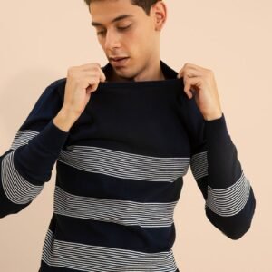 Frisky Navy Sweater