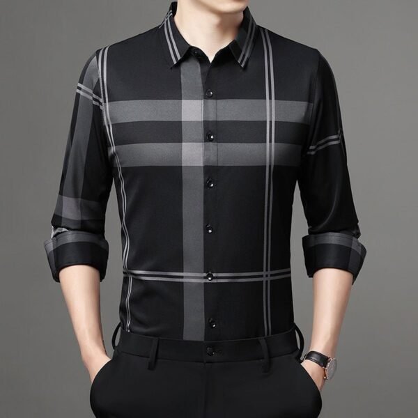 Men's Premium Cotton Check Shirt