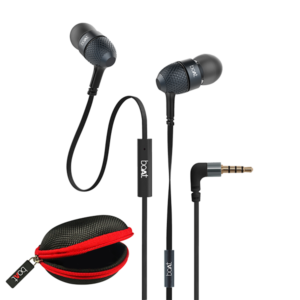 Bassheads 225 | Wired Earphone With Carry Case, Passive Noise Cancellation, Super Extra Bass