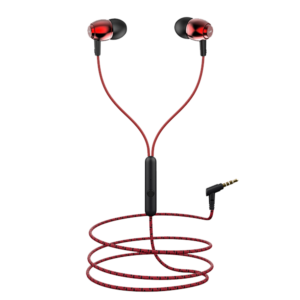 Bassheads 62 | Wired Earphone Made With Durable Coated Cable, Premium 0Mm Drivers, Super Extra Bass, In-Built Mic