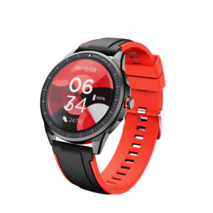 Watch Flash | Round Dial Smart Watch With A 33Mm Full Touch Lcd Display