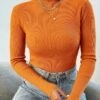Y2K Statement Turtleneck Tops