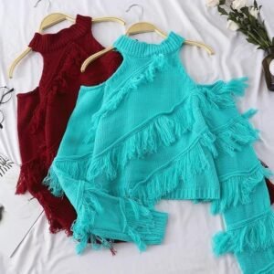 Bearer Tasseled Sweaters