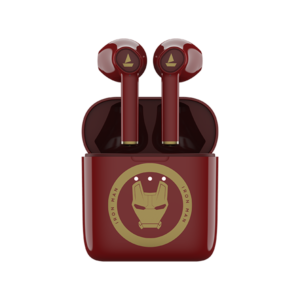 Airdopes  Iron Man Marvel Edition | Wireless Earbuds With Mm Audio Drivers, Upto 5 Hours Playback, Iwp Technology