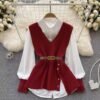 Geri Woolen Sweater set