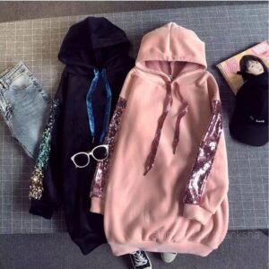 Statement Sequined Hoodies