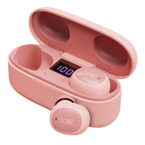 Airdopes 2 V2 | In-Ear Earbuds V2 With 8Mm Driver, Led Case Battery Indicator, 80Mah Pocket Friendly Charging Case