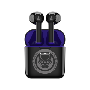 Airdopes  Black Panther Marvel Edition | Wireless Earbuds With Mm Audio Drivers, Iwp Technology With Bluetooth V5.0