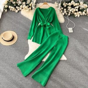 Liboa Woolen Coord Set