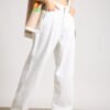 White Women's Straight Legged Jeans