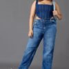 Curve Blue Maytime Straight Jeans