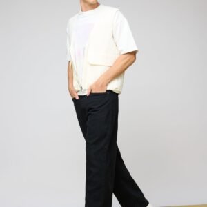 Urban Eclipse Black Men's Baggy Straight Jeans