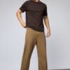 Golden Brown Men's Wide Leg Jeans