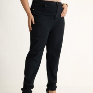Curve Carbon Black Skinny Jeans