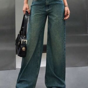 Shade Flow Wide Leg Jeans