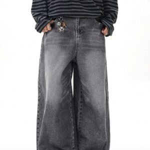 Iron Grey Japan Baggy Jeans