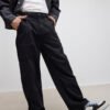 Noir Pocket Men's Straight Jeans