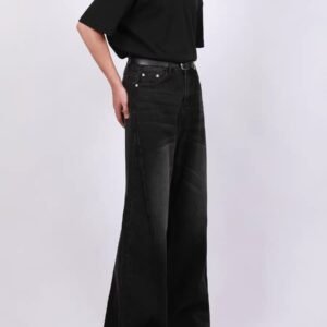 Black Dynasty Wash Straight A Line Jeans