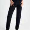 Midnight Black High Waisted Women's Slim Jeans