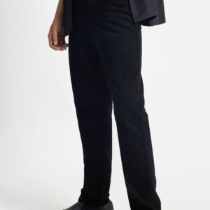 Sleek Black Men's Slim Fit Jeans