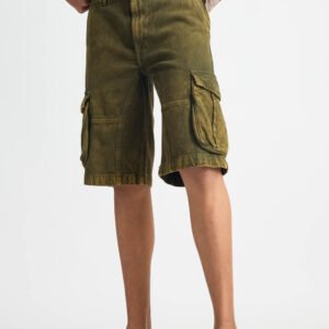 Olive Tinted Men's Cargo Shorts