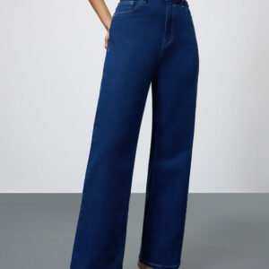 Timeless Blue Women's Straight Jeans
