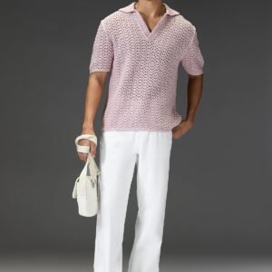 White Men's Slim Straight Jeans