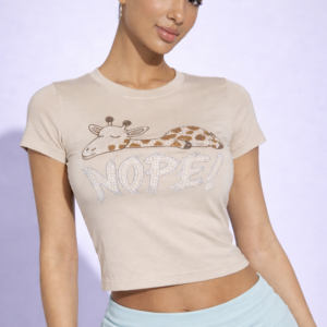 Lazy Giraffe Baby Tee