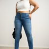 Curvy Indigo High Rise Skinny Jeans