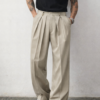 Neat Pleats Tailored Linen Pants