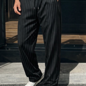 Stripe Straight Joggers