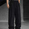 Finest Overlap Pleated Barrel Joggers