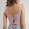 Refine Criss Cross Corset Top