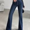 Iconic Babe Raw Edge Bootcut Jeans