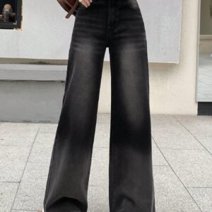 Night Burst Wide Leg Jeans