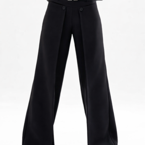 Flattered Flap Straight Pants