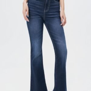 Deep Blue Flare Bootcut Jeans
