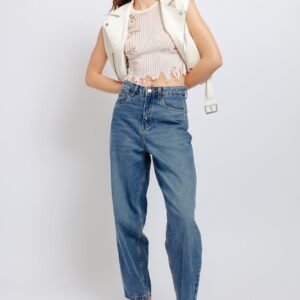 Blue Women's Slouchy Jeans