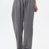 Fossil Grey Korean Relaxed Pants