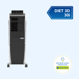 Uksha Diet 3D 30i | Tower Cooler with Magnetic Remote