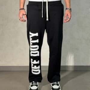 Contrast Belted Off Duty Joggers