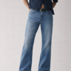 Air Washed Blue Bootcut Jeans